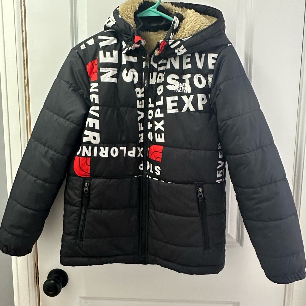 North face boys jacket 14/16